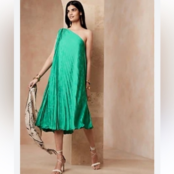 Banana Republic Radiant One Shoulder Dress - Picture 1 of 10